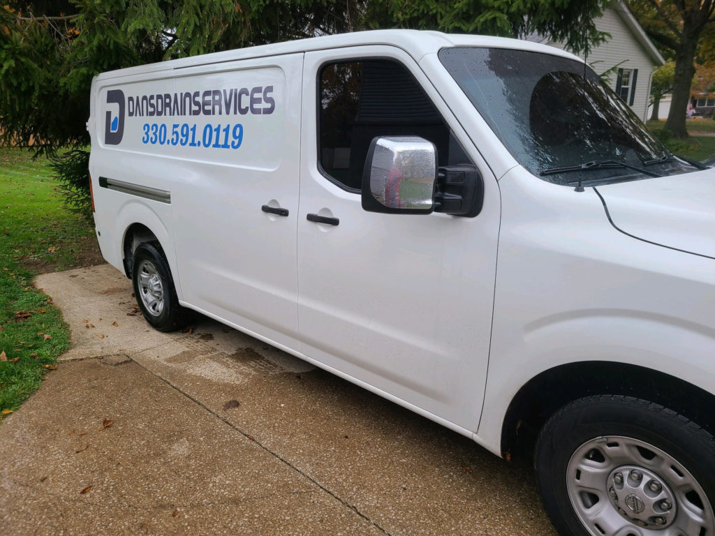 Dan's Drain Services Truck